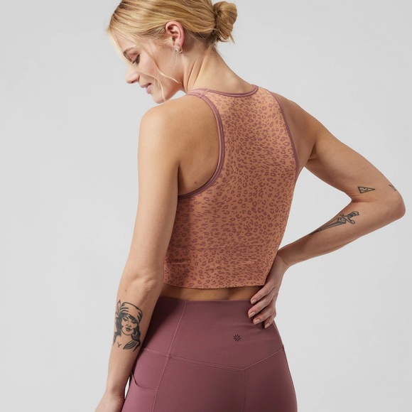Athleta aurora crop ribbed tank - Picture 7 of 8